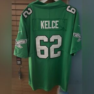 Jason Kelce “Kelly Green” Jersey Mens Adult Small